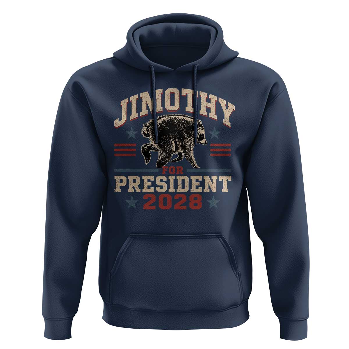 Jimothy For President 2028 Hoodie Funny Jimothy The Raccoon Seattle Trash Panda Meme