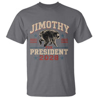 Jimothy For President 2028 T Shirt Funny Jimothy The Raccoon Seattle Trash Panda Meme