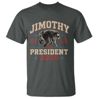 Jimothy For President 2028 T Shirt Funny Jimothy The Raccoon Seattle Trash Panda Meme