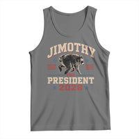 Jimothy For President 2028 Tank Top Funny Jimothy The Raccoon Seattle Trash Panda Meme