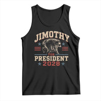Jimothy For President 2028 Tank Top Funny Jimothy The Raccoon Seattle Trash Panda Meme