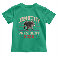 Jimothy For President 2028 Toddler T Shirt Funny Jimothy The Raccoon Seattle Trash Panda Meme