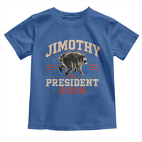 Jimothy For President 2028 Toddler T Shirt Funny Jimothy The Raccoon Seattle Trash Panda Meme
