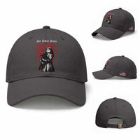 Not Today Jesus Gothic Dark Art Creepy Halloween Baseball Cap
