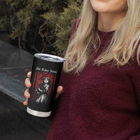 Not Today Jesus Gothic Dark Art Creepy Halloween Tumbler Cup