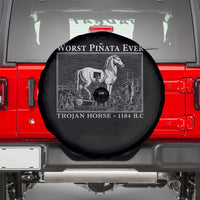 Worst Pinata Ever Trojan Horse Spare Tire Cover Funny Greek Mythology History