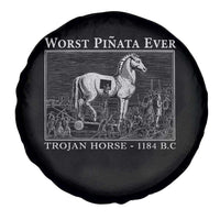 Worst Pinata Ever Trojan Horse Spare Tire Cover Funny Greek Mythology History