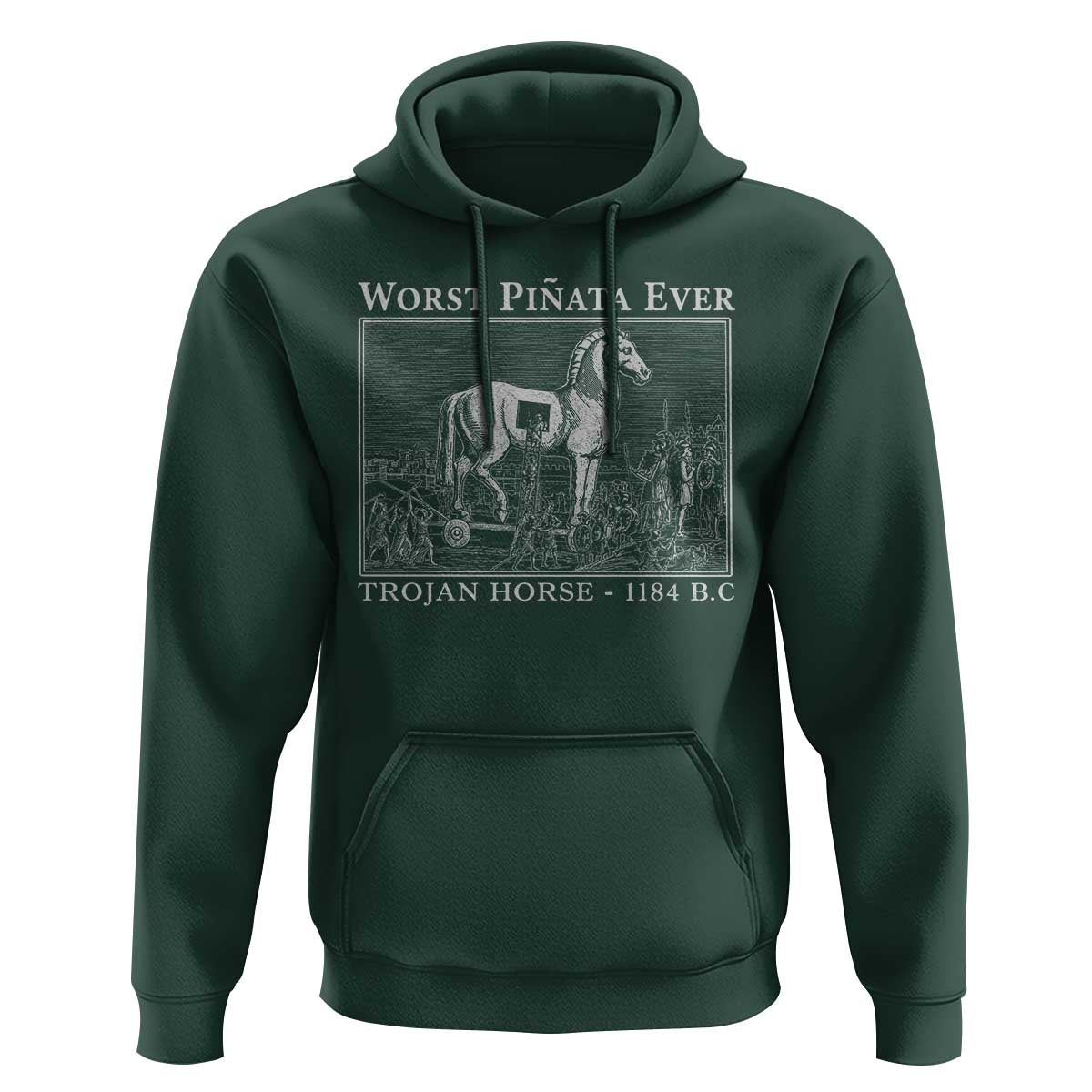 Worst Pinata Ever Trojan Horse Hoodie Funny Greek Mythology History