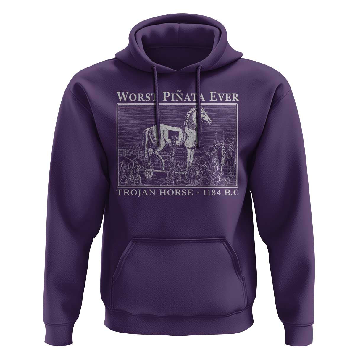 Worst Pinata Ever Trojan Horse Hoodie Funny Greek Mythology History