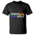 Harris Walz T Shirt LGBT Rainbow Flag Retro Faded Stripes - Wonder Print Shop