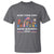 Harris Walz T Shirt Mind Your Own Damn Business 2024 American Flag Rainbow LGBT - Wonder Print Shop