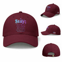 Suicide Prevention Awareness Baseball Cap Stay You Can Talk To Me Your Story Is Not Over Your Life Matters Semicolon