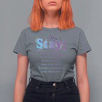 Suicide Prevention Awareness T Shirt For Women Stay You Can Talk To Me Your Story Is Not Over Your Life Matters Semicolon - Wonder Print Shop