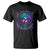 Suicide Prevention Awareness T Shirt Rise Against All The Odds Teal And Purple Tree Butterfly - Wonder Print Shop