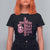 Breast Cancer Awareness T Shirt For Women Pray Fight Believe Boxing Glove Cross Pink Ribbon - Wonder Print Shop