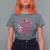 Breast Cancer Awareness T Shirt For Women Pray Fight Believe Boxing Glove Cross Pink Ribbon - Wonder Print Shop