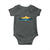 Trout Fly Fishing Outdoor Forest Mountain Nature Wildlife Fisherman Baby Onesie - Wonder Print Shop