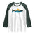 Trout Fly Fishing Outdoor Forest Mountain Nature Wildlife Fisherman Raglan Shirt - Wonder Print Shop