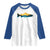 Trout Fly Fishing Outdoor Forest Mountain Nature Wildlife Fisherman Raglan Shirt - Wonder Print Shop
