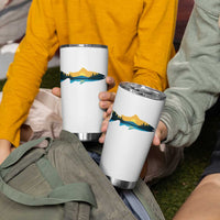 Trout Fly Fishing Outdoor Forest Mountain Nature Wildlife Fisherman Tumbler Cup - Wonder Print Shop