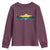 Trout Fly Fishing Outdoor Forest Mountain Nature Wildlife Fisherman Youth Sweatshirt - Wonder Print Shop