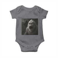 Funny Bigfoot Sasquatch Halloween The Grim Reaper Baby Onesie - Wonder Print Shop