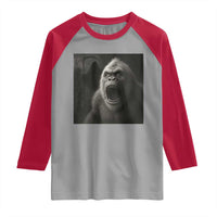 Funny Bigfoot Sasquatch Halloween The Grim Reaper Raglan Shirt - Wonder Print Shop