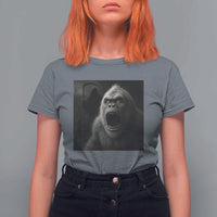 Funny Bigfoot Sasquatch Halloween The Grim Reaper T Shirt For Women - Wonder Print Shop