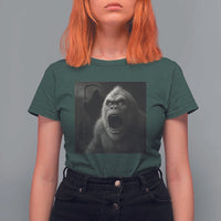 Funny Bigfoot Sasquatch Halloween The Grim Reaper T Shirt For Women - Wonder Print Shop