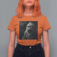 Funny Bigfoot Sasquatch Halloween The Grim Reaper T Shirt For Women - Wonder Print Shop