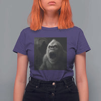 Funny Bigfoot Sasquatch Halloween The Grim Reaper T Shirt For Women - Wonder Print Shop