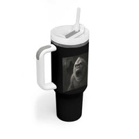 Funny Bigfoot Sasquatch Halloween The Grim Reaper Tumbler With Handle - Wonder Print Shop
