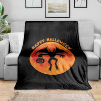 Funny Halloween Mothman Cryptid Creatures Throw Blanket - Wonder Print Shop
