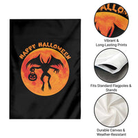 Funny Halloween Mothman Cryptid Creatures Garden Flag - Wonder Print Shop