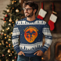 Funny Halloween Mothman Cryptid Creatures Ugly Christmas Sweater - Wonder Print Shop