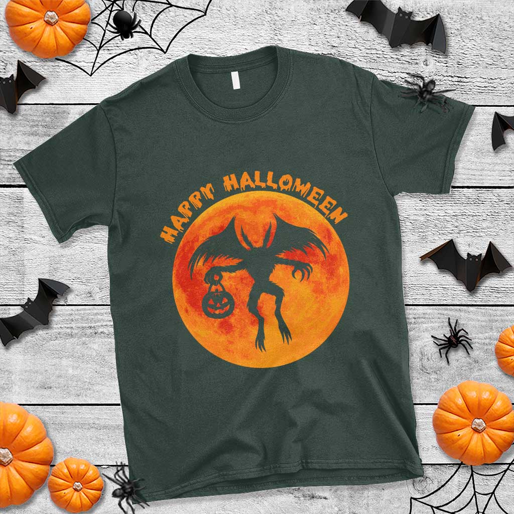 Funny Halloween Mothman Cryptid Creatures T Shirt - Wonder Print Shop