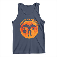 Funny Halloween Mothman Cryptid Creatures Tank Top - Wonder Print Shop