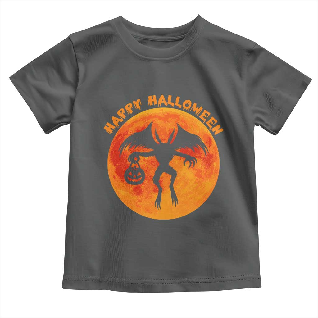 Funny Halloween Mothman Cryptid Creatures Toddler T Shirt - Wonder Print Shop