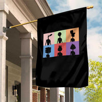 Funny Siren Head Garden Flag Supernatural Cryptid Horror Monster - Wonder Print Shop