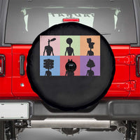 Funny Siren Head Spare Tire Cover Supernatural Cryptid Horror Monster - Wonder Print Shop