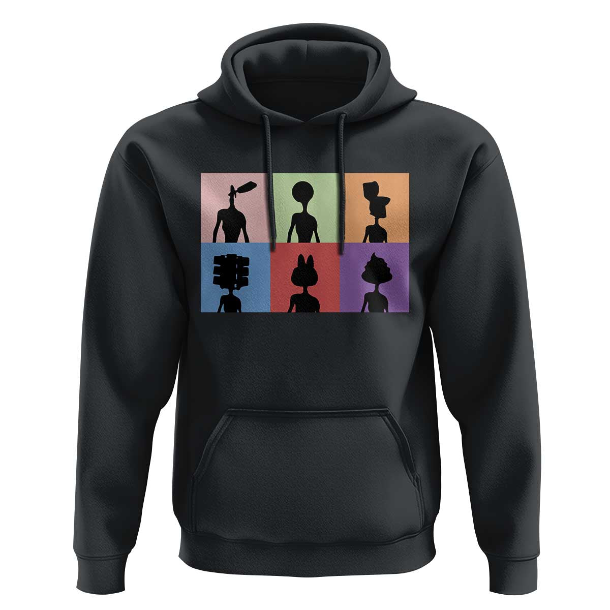 Funny Siren Head Hoodie Supernatural Cryptid Horror Monster - Wonder Print Shop
