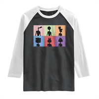 Funny Siren Head Raglan Shirt Supernatural Cryptid Horror Monster - Wonder Print Shop