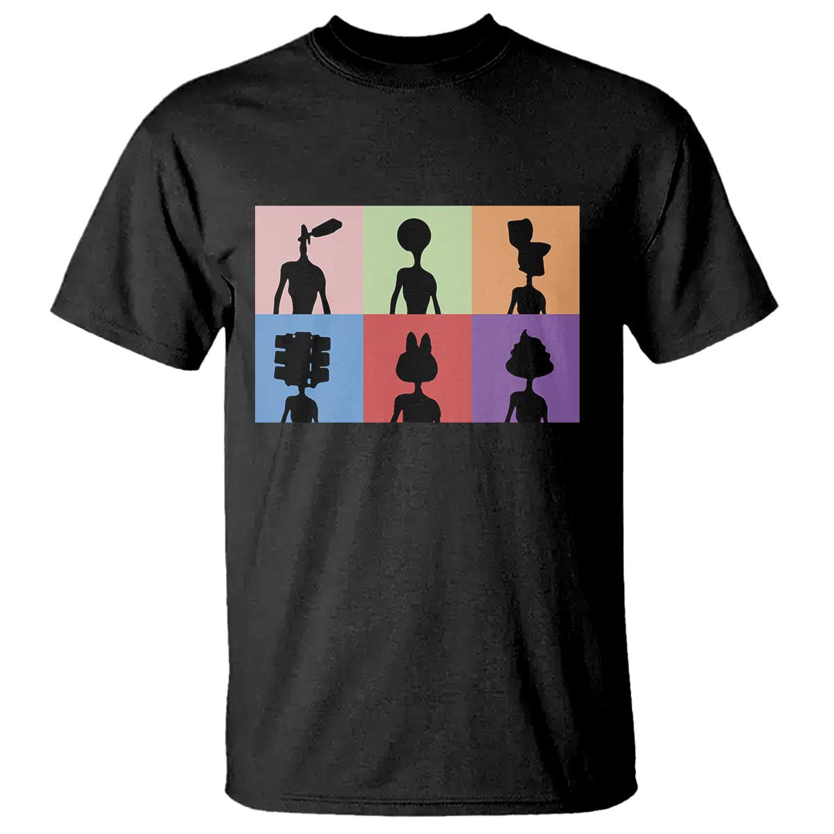 Funny Siren Head T Shirt Supernatural Cryptid Horror Monster - Wonder Print Shop
