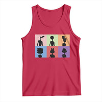 Funny Siren Head Tank Top Supernatural Cryptid Horror Monster - Wonder Print Shop