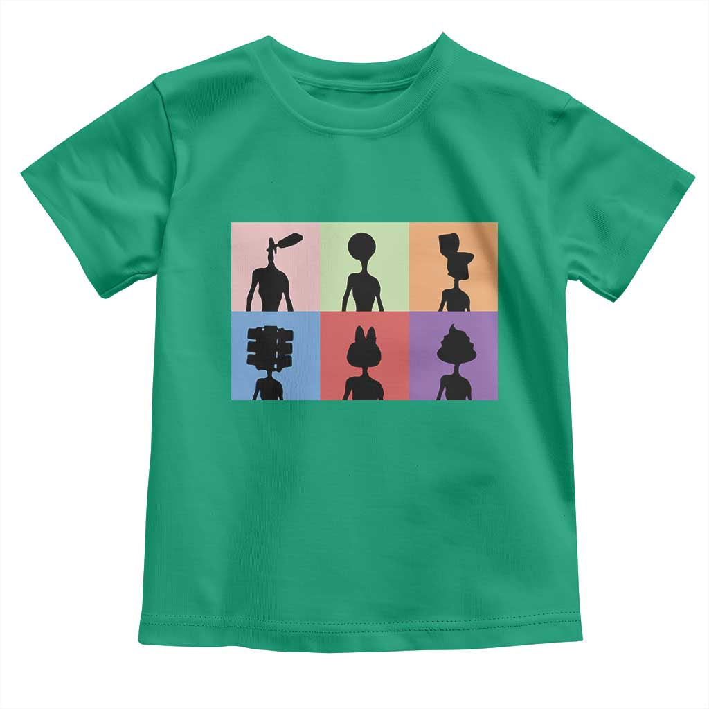 Funny Siren Head Toddler T Shirt Supernatural Cryptid Horror Monster - Wonder Print Shop