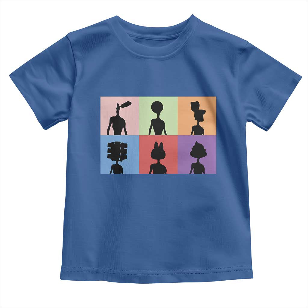 Funny Siren Head Toddler T Shirt Supernatural Cryptid Horror Monster - Wonder Print Shop