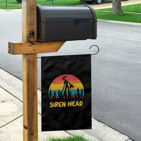 Siren Head Garden Flag Retro Supernatural Cryptid Horror Monster - Wonder Print Shop