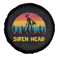 Siren Head Spare Tire Cover Retro Supernatural Cryptid Horror Monster - Wonder Print Shop