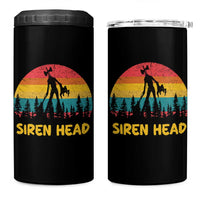 Siren Head 4 in 1 Can Cooler Tumbler Retro Supernatural Cryptid Horror Monster - Wonder Print Shop