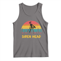 Siren Head Tank Top Retro Supernatural Cryptid Horror Monster - Wonder Print Shop
